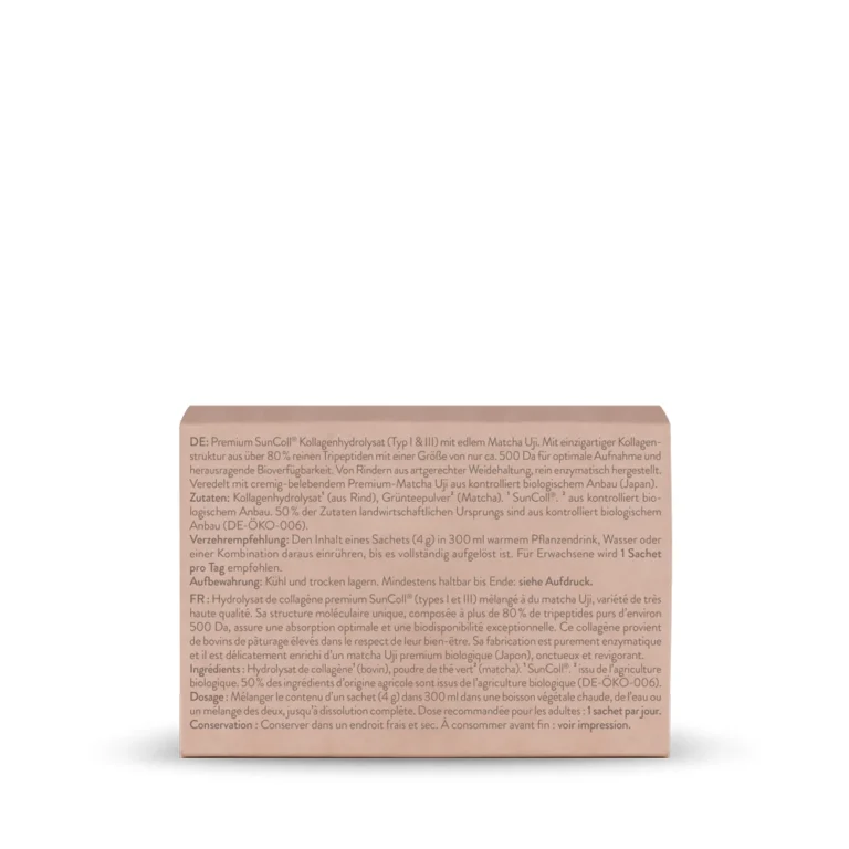 Kollagen Matcha Sachets SunGlow® Luxe - 25 Sachets ️ PAMACRYO